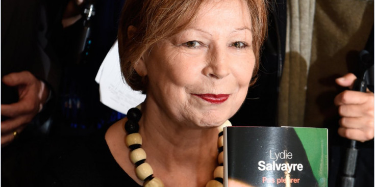 L’escriptora Lydie Salvayre, amb la novel·la ‘Pas pleurer’.