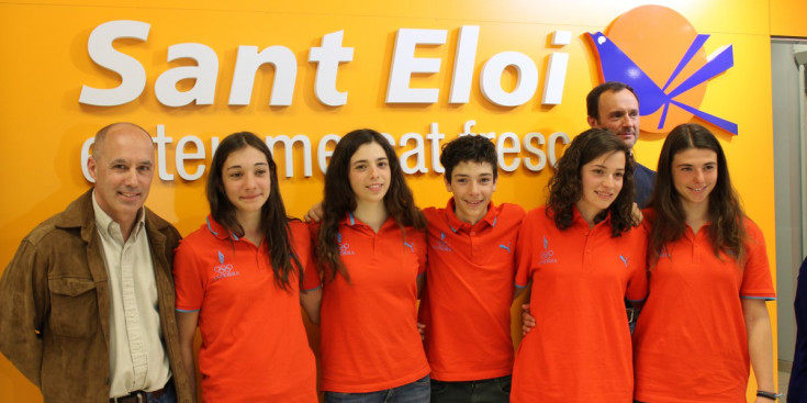 L’equip es va presentar al Centre Comercial Sant Eloi.