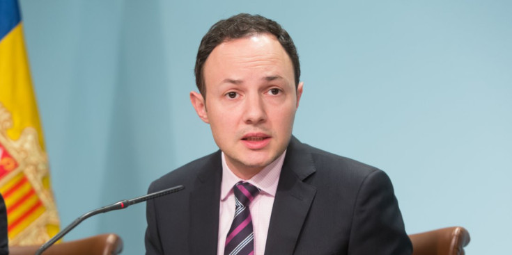 El ministre d'Afers Socials, Justícia i Interior, Xavier Espot.