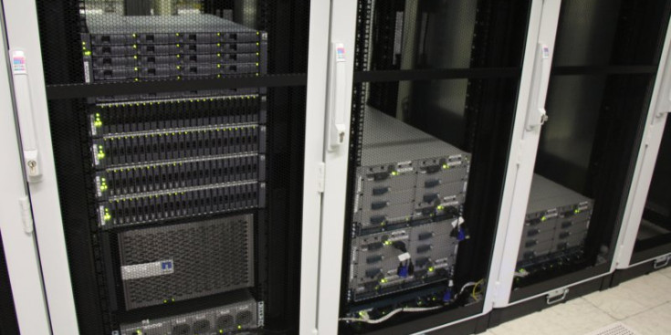 Els servidors del nou servei d’emmagatzematge al núvol d’Andorra Telecom.
