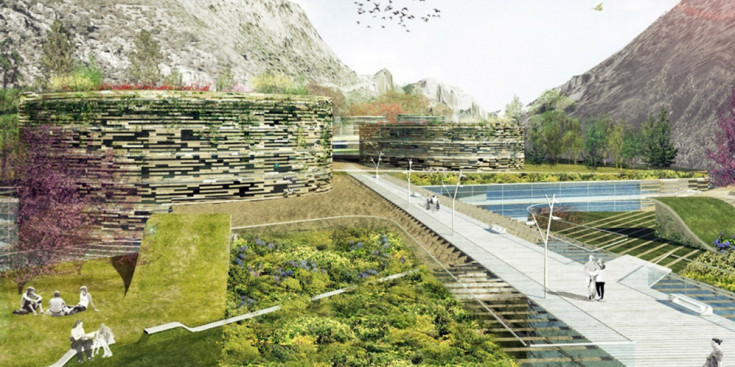 Una imatge del projecte de la urbanització encampandana La Cabeca.