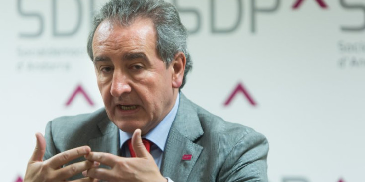 El president de Socialdemocràcia (SDP) i Progués, Jaume Bartumeu.