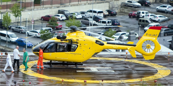 L’heliport d’emergències de l’Hospital Nostra Senyora de Meritxell.